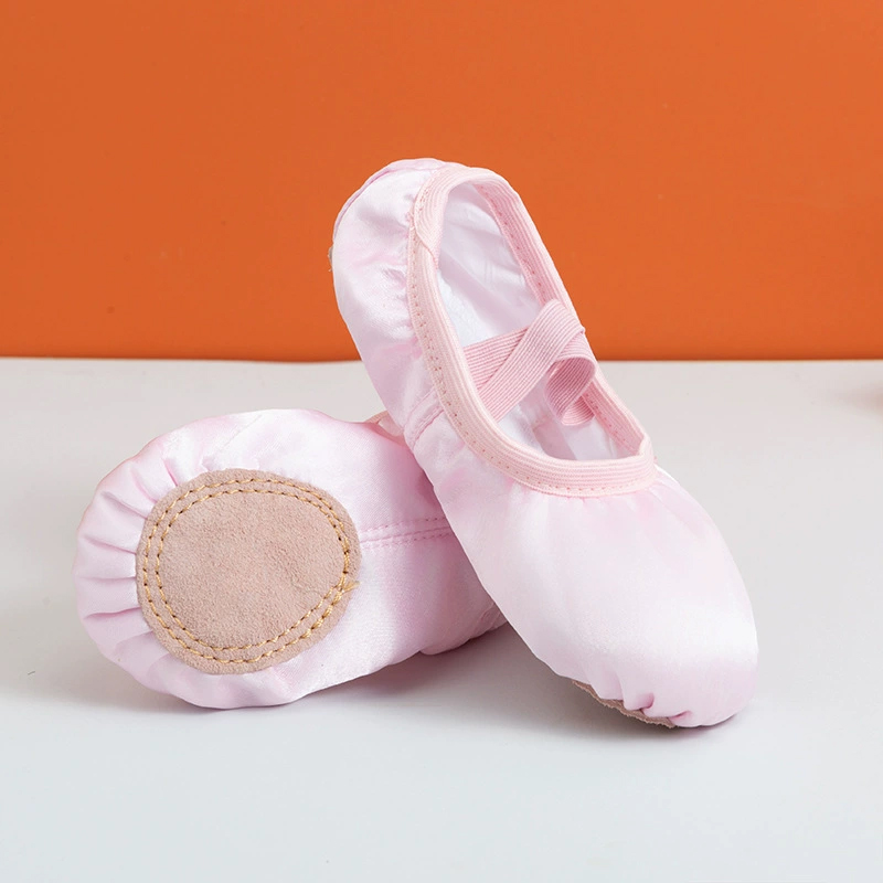 Fruit Embroidery Ballet Round Toe Flats - Pink(Satin) - 21.5CM - image 18