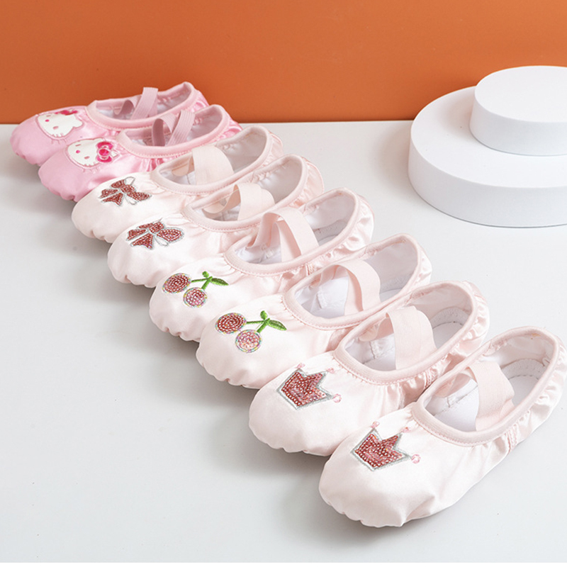 Fruit Embroidery Ballet Round Toe Flats - image 3