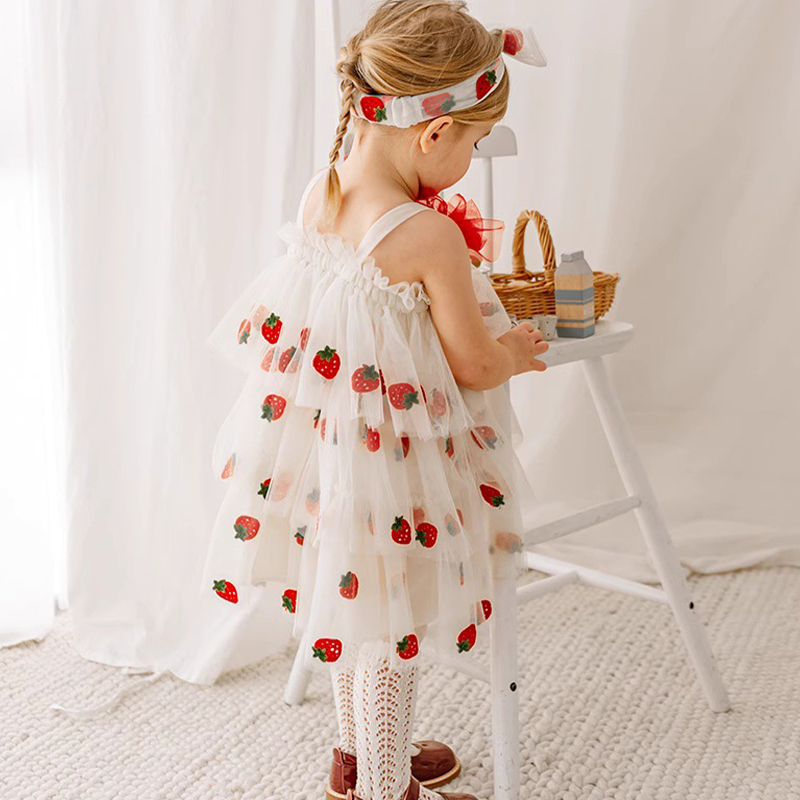  Mesh Bow Embroidery Sleeveless MIdi Dresses - image 2