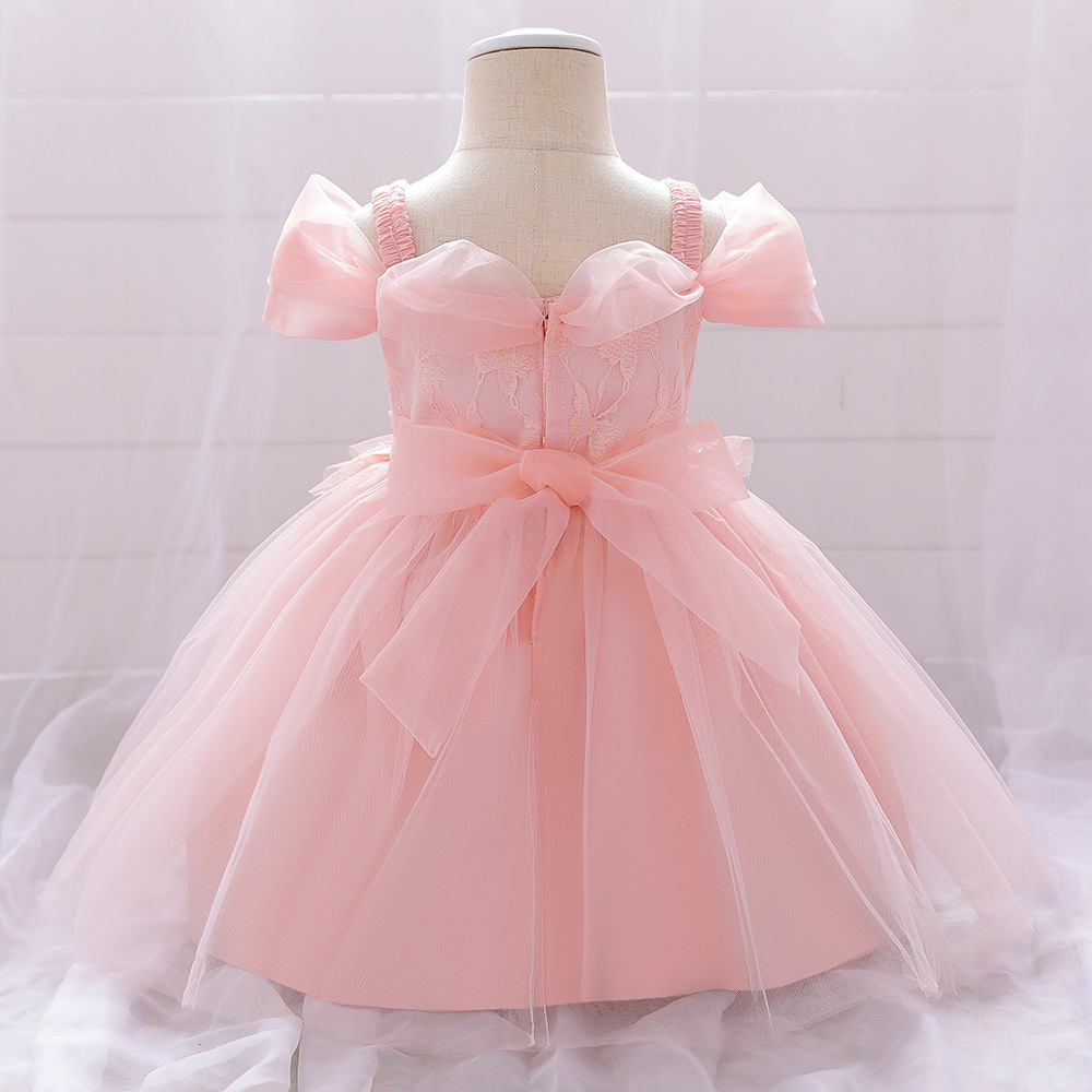 Easter Mesh Rosette Sleeveless Midi Dresses - image 4