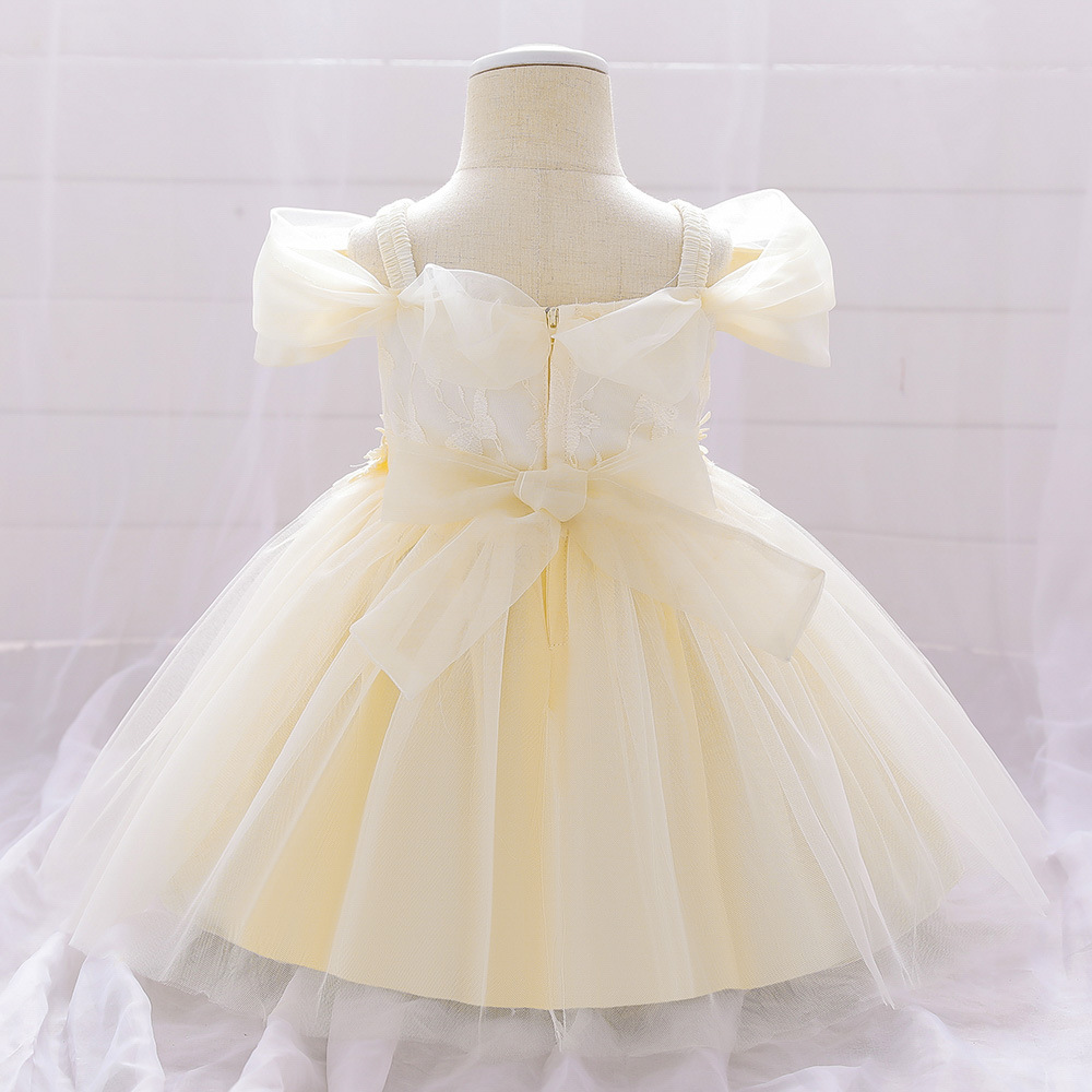 Easter Mesh Rosette Sleeveless Midi Dresses - image 11