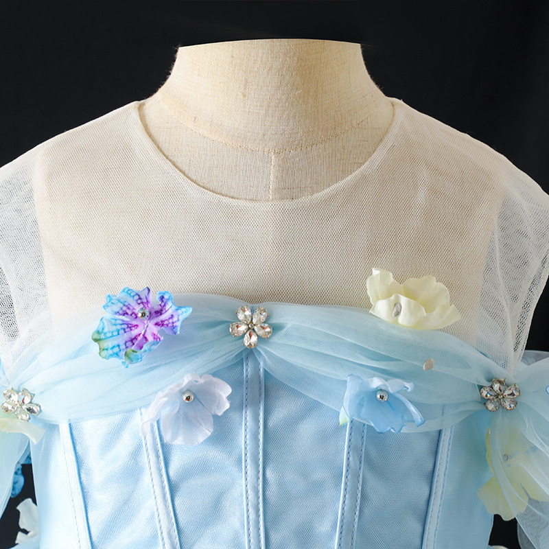 Easter Mesh Rosette Sleeveless Midi Dresses - image 3