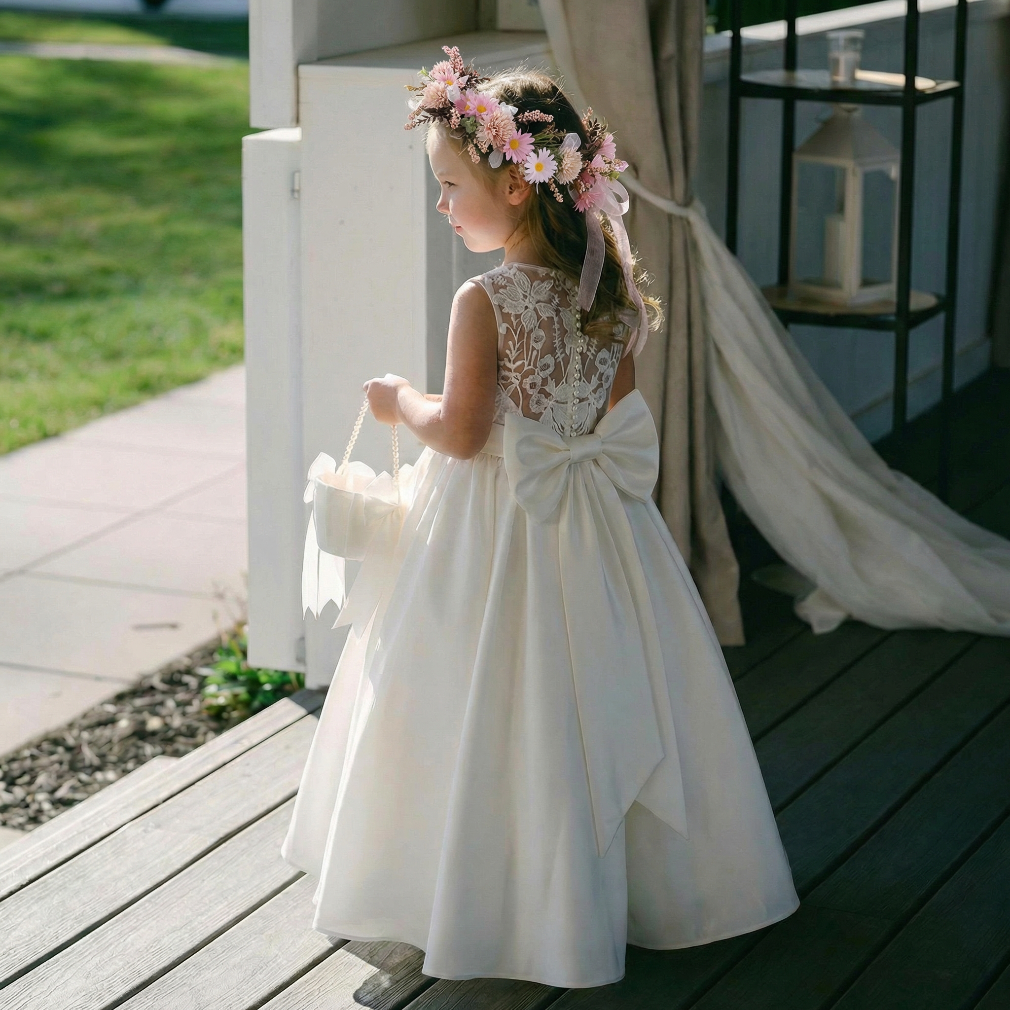 Solid Rosette Tiara / Crown  - image 3