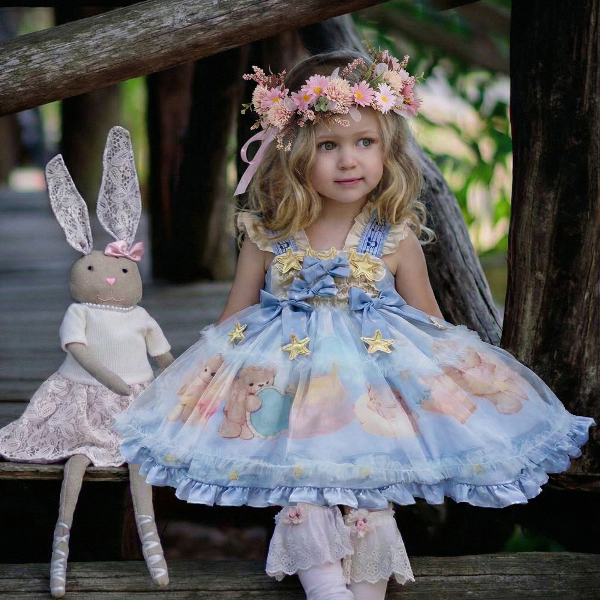 Solid Rosette Tiara / Crown  - image 2