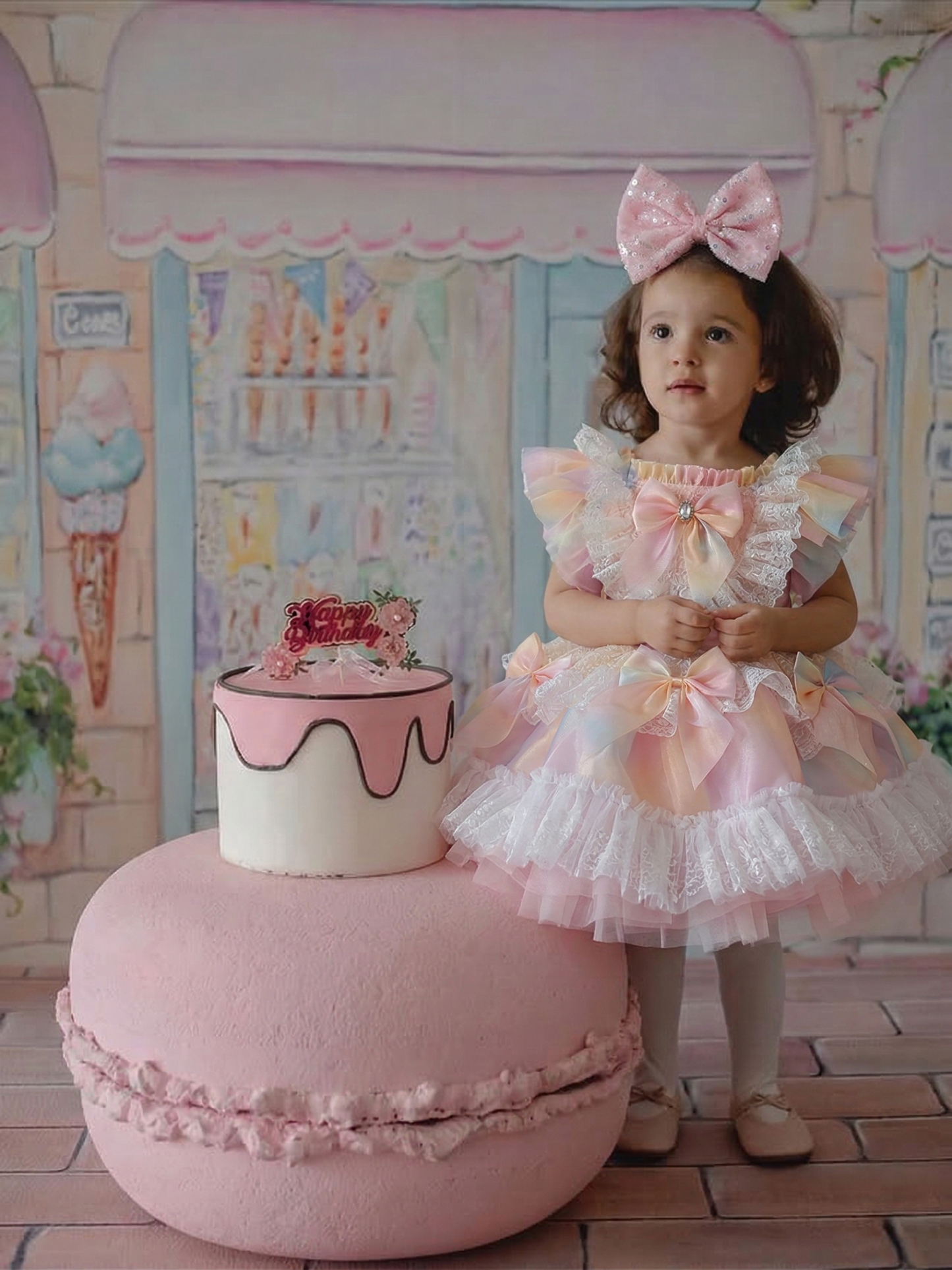 Chemical Fiber Blend Bow Cap Sleeve Midi Dresses - image 3