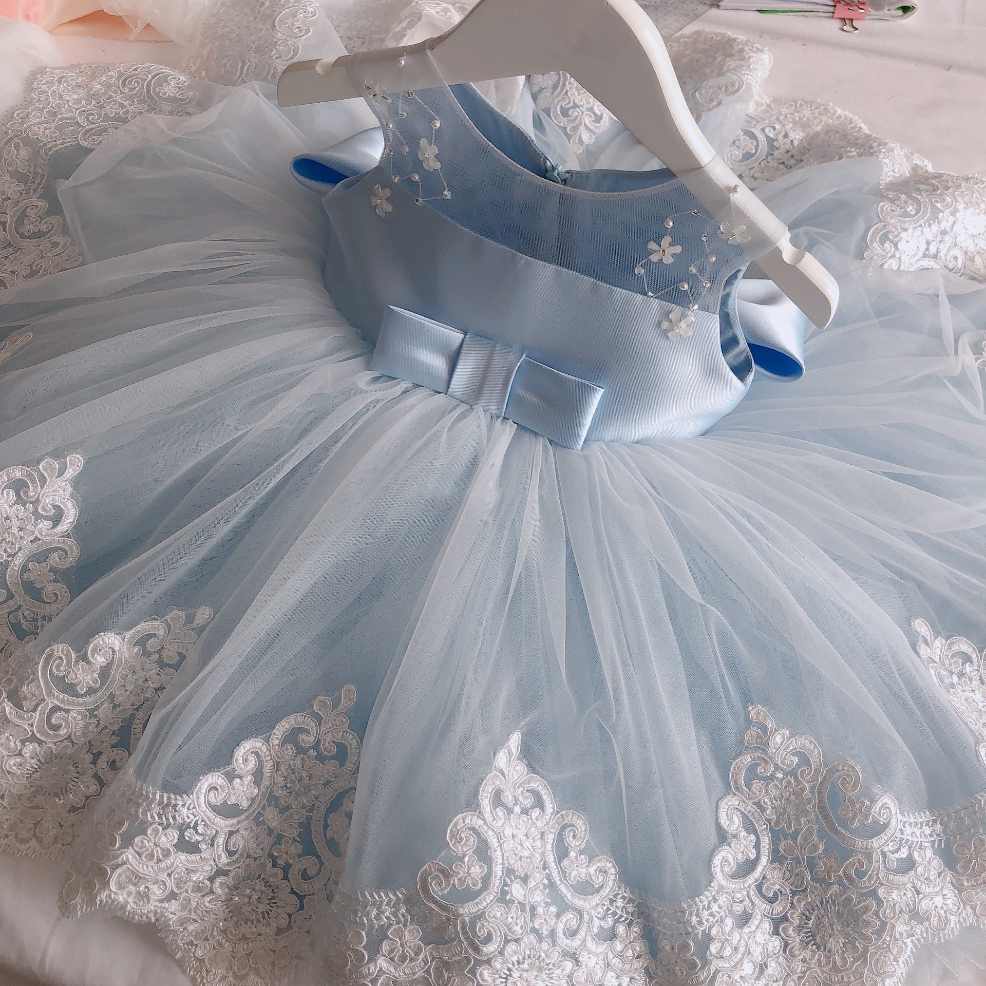 Mesh Split Joint Sleeveless Midi Dresses - image 3