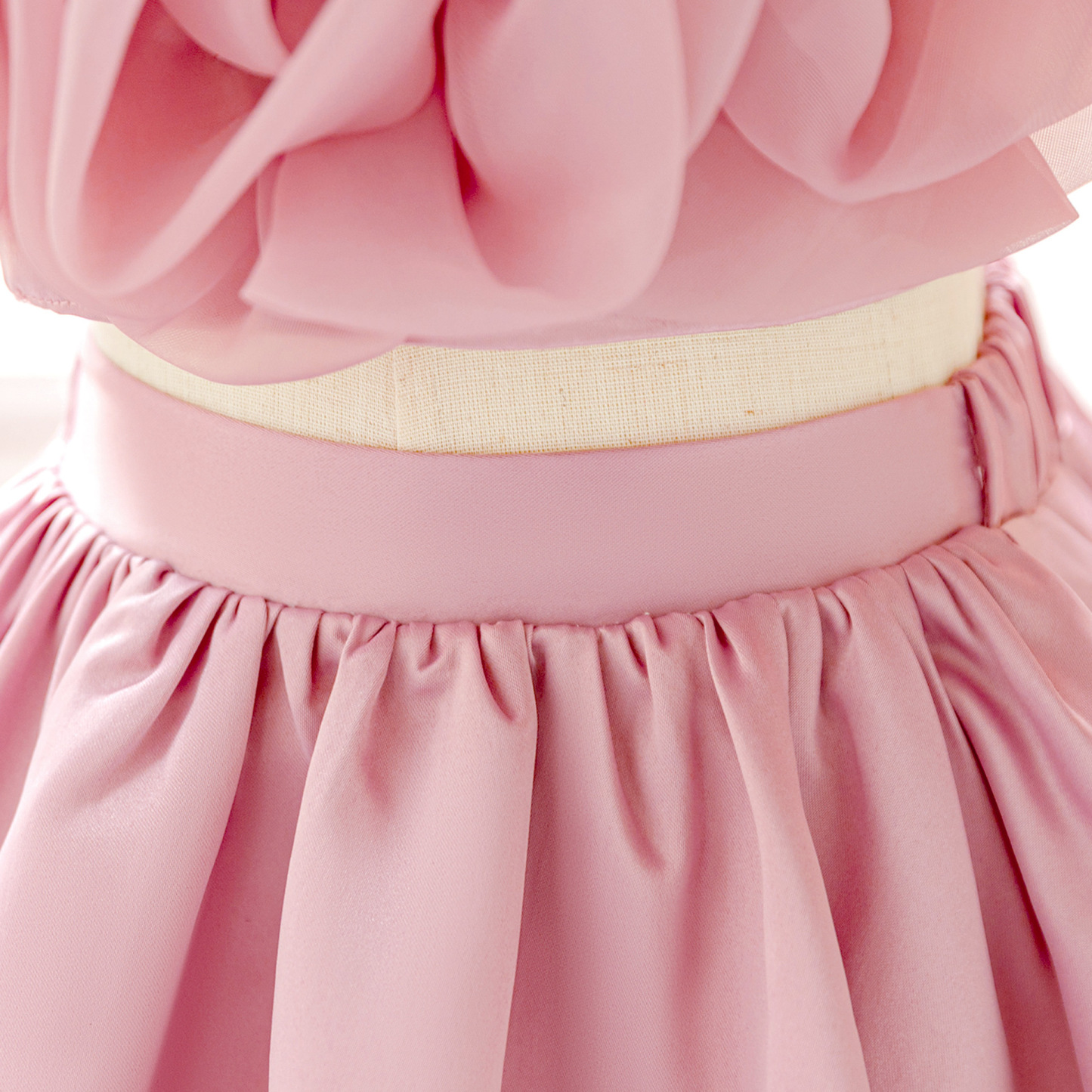 Satin Split Joint Sleeveless Midi Two-piece Set - image 10