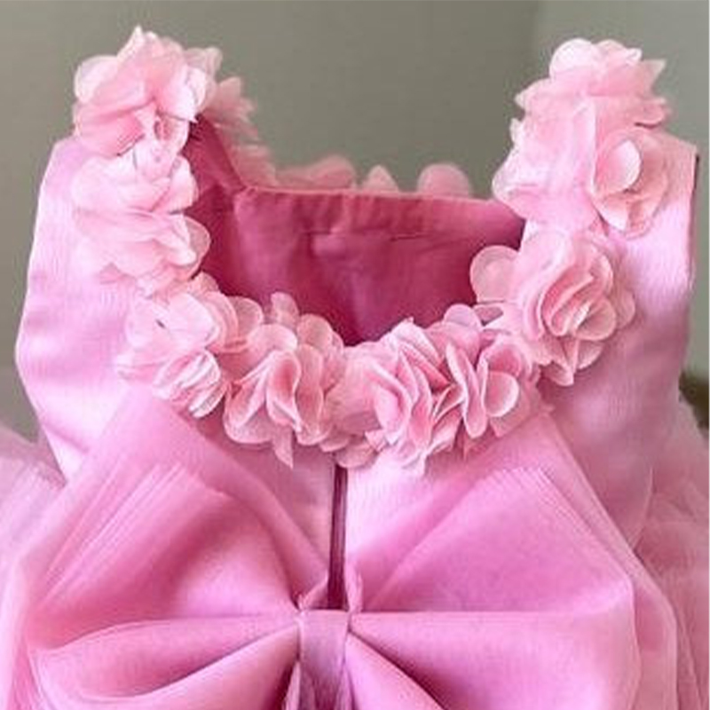 Satin & Mesh Folds Sleeveless Short Dresses - image 7