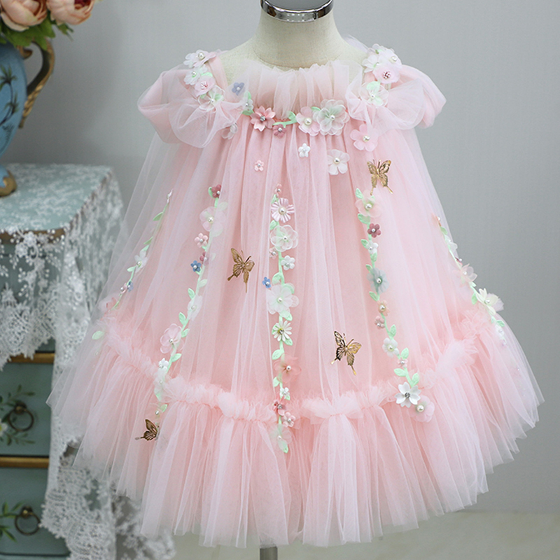 Satin & Organza Imitation Pearls Gathered Sleeveless Short Dresses - image 2