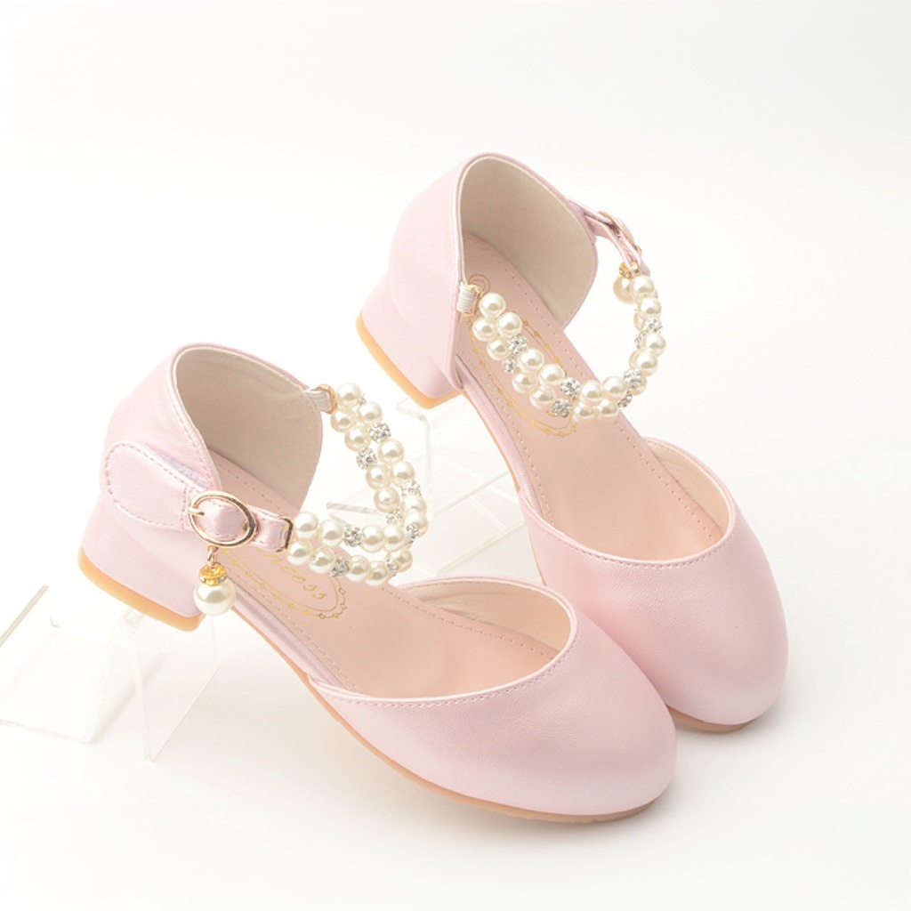 Solid Pearl Almond Toe Mary Janes - image 3