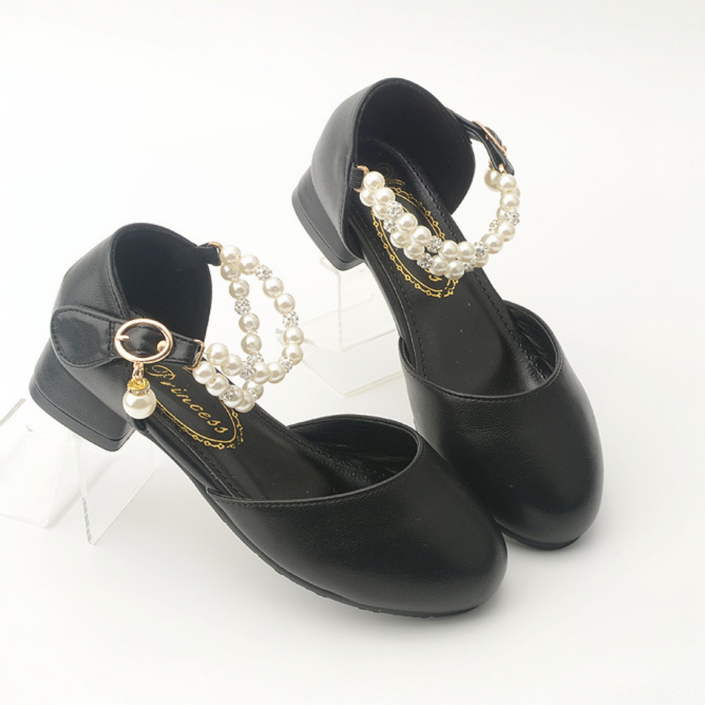 Solid Pearl Almond Toe Mary Janes - image 8