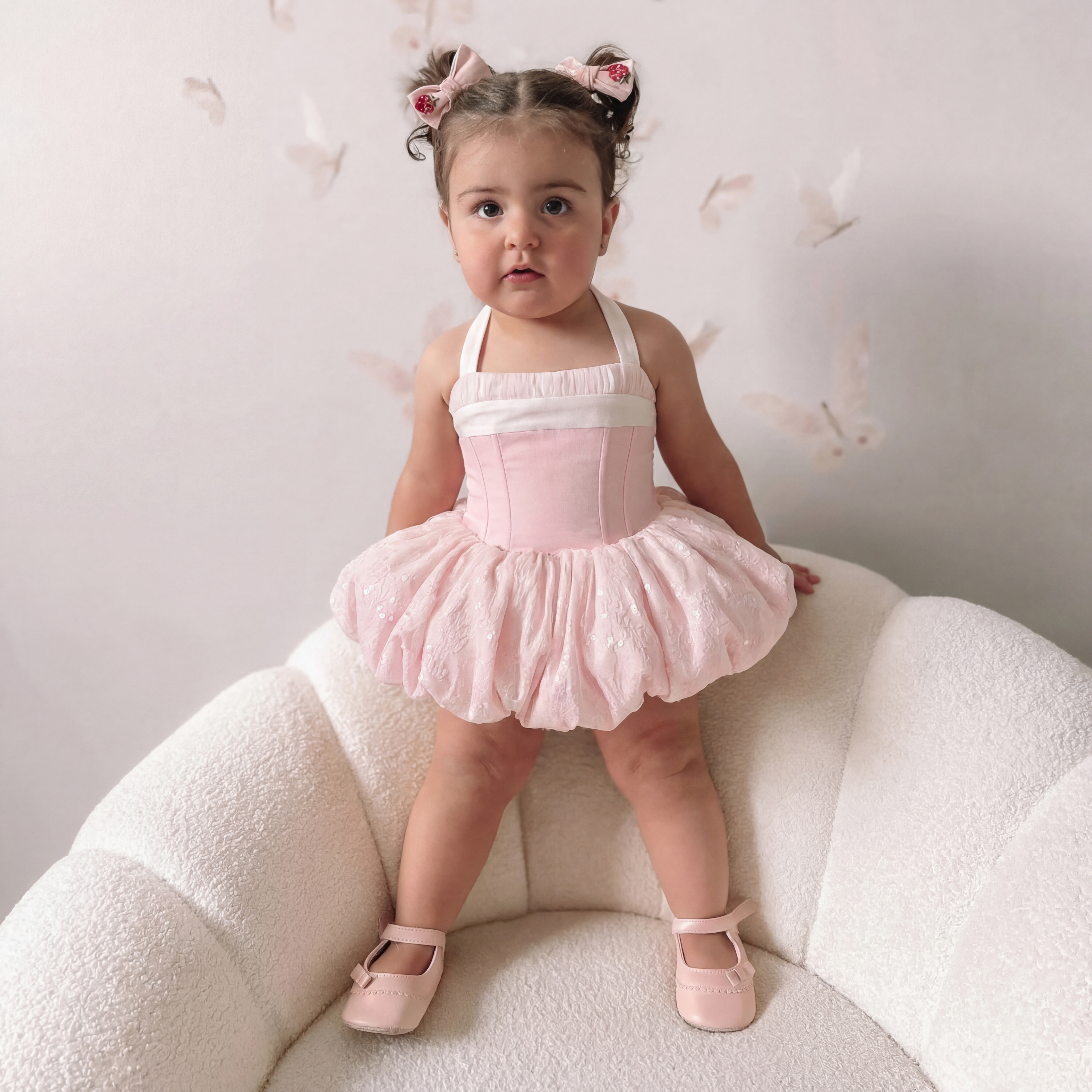 Satin & Lace Grommets Button Lace-up Lace Sleeveless Short Dresses - image 2