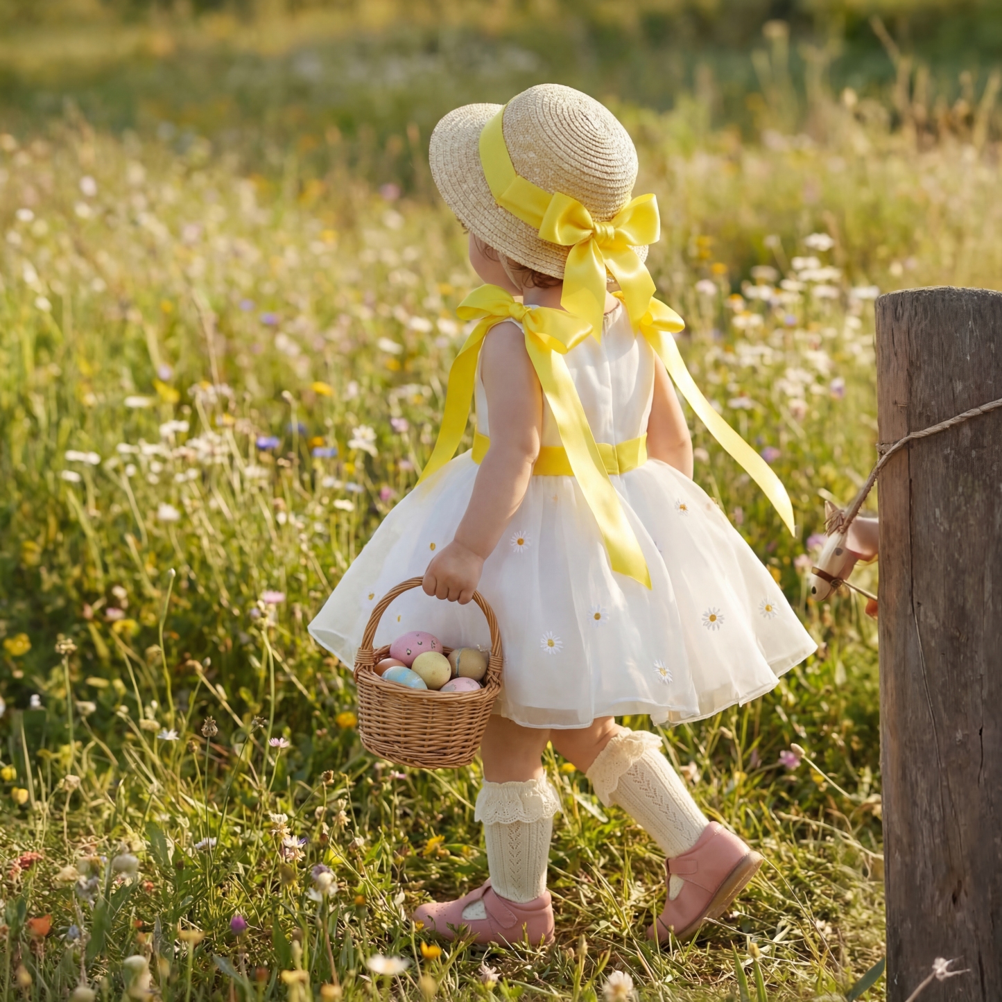 Organza Floral-embroidered Sleeveless Short Dresses - image 5