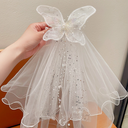 Solid With Glitter Barrette  - image 3