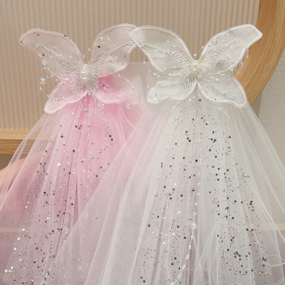 Solid With Glitter Barrette  - image 1