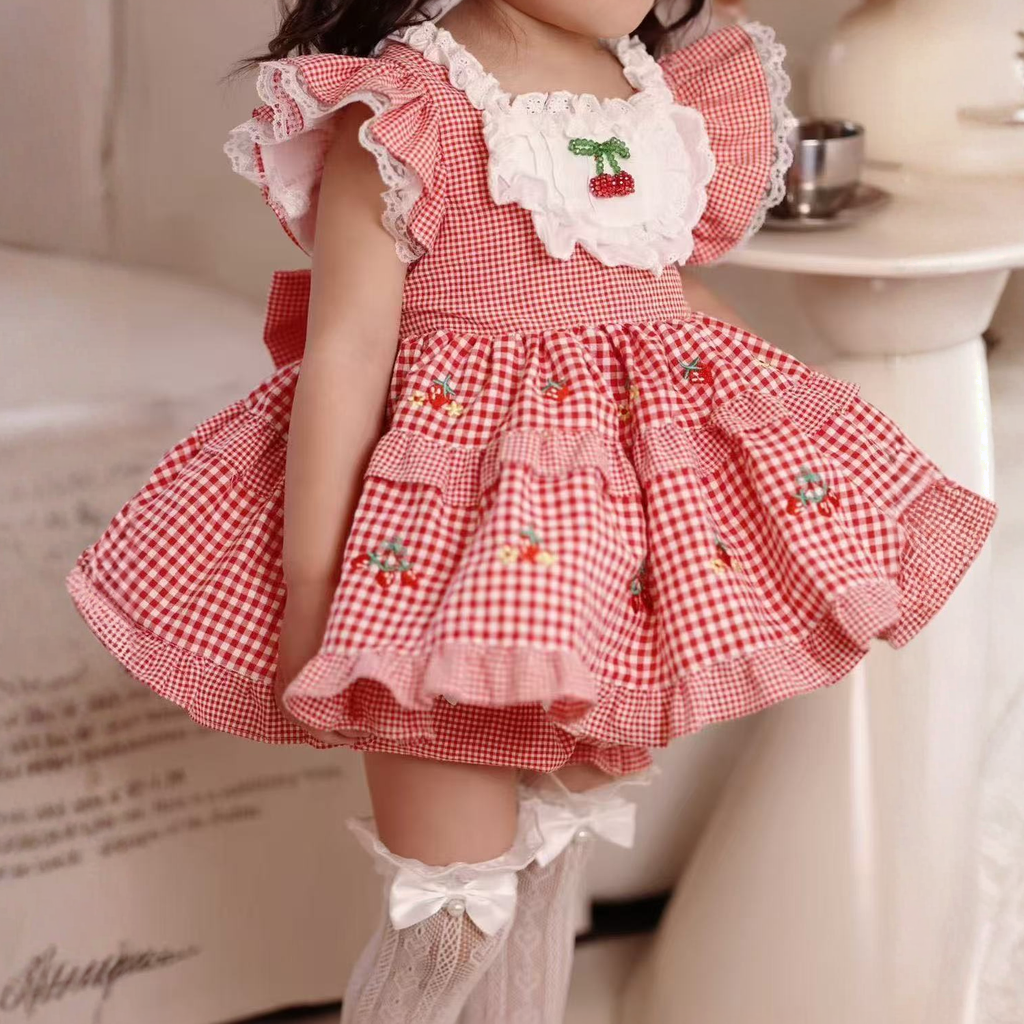 Chemical Fiber Blend Split Joint Cap Sleeve Short Two-piece Set - image 6