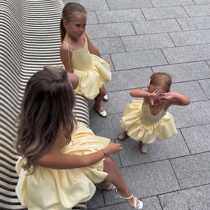 Women Satin Lace-up Sleeveless Short Dresses - image 10