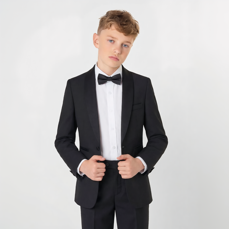 Polyester Button Long Sleeve Long Two-piece Set - image 4