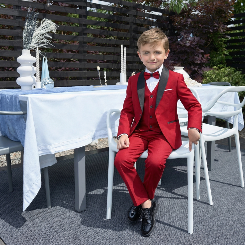 Polyester Button Long Sleeve Long Two-piece Set - image 7