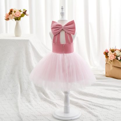 Velvet Split Joint Three Quarter Sleeve Midi Dresses Without Glove - image 4