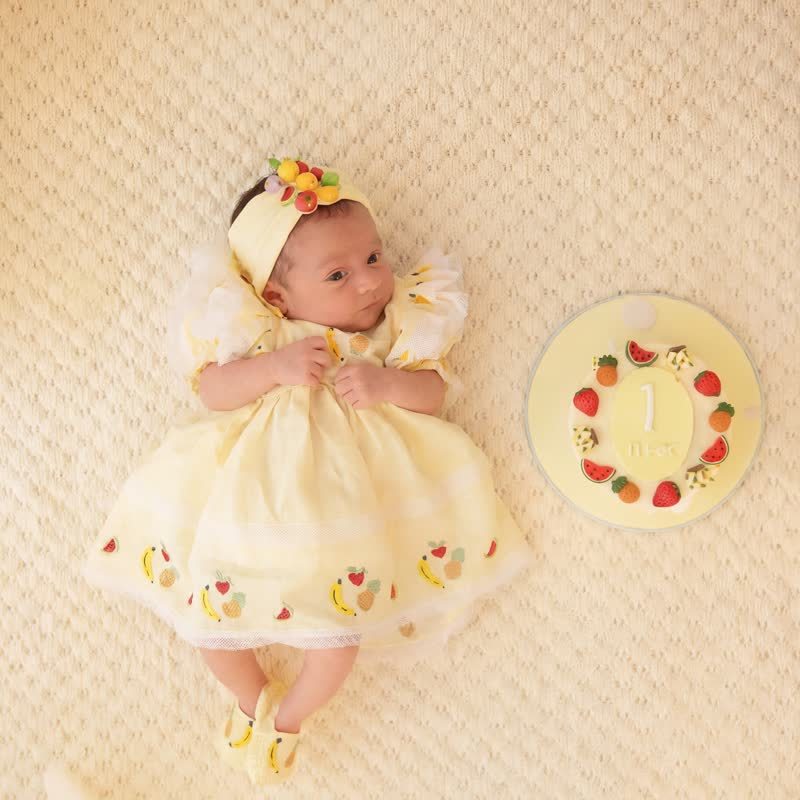 Cotton And Linen Stitching Lace Embroidery Short Sleeve Midi Dresses - image 3