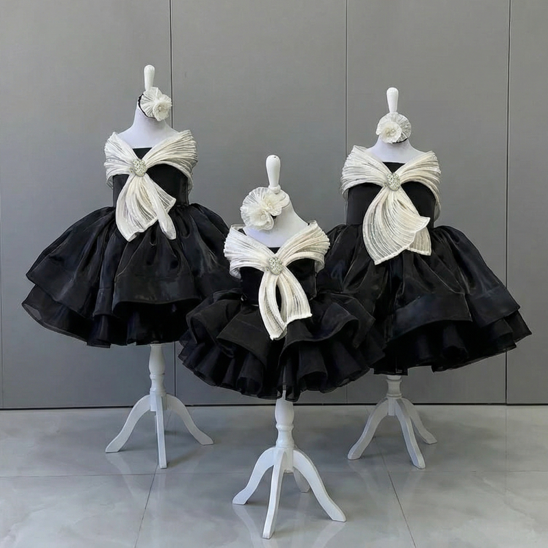 Organza Rhinestone Sleeveless Short Dresses - image 4