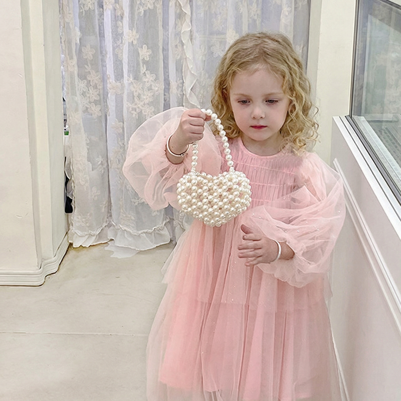 Solid With Pearls Bags - image 3
