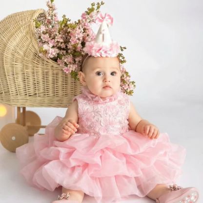 Chemical Fiber Blend Tiered Sleeveless Midi Dresses - image 5