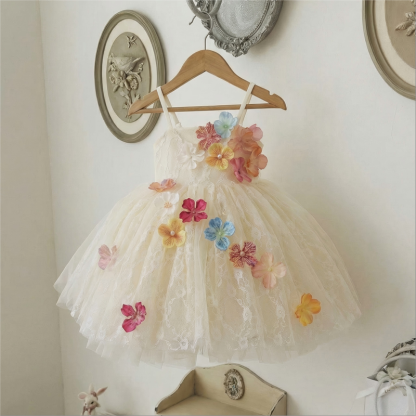 Mesh Spaghetti Sleeveless Short Dresses - image 3