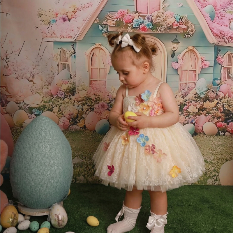 Mesh Spaghetti Sleeveless Short Dresses - image 5