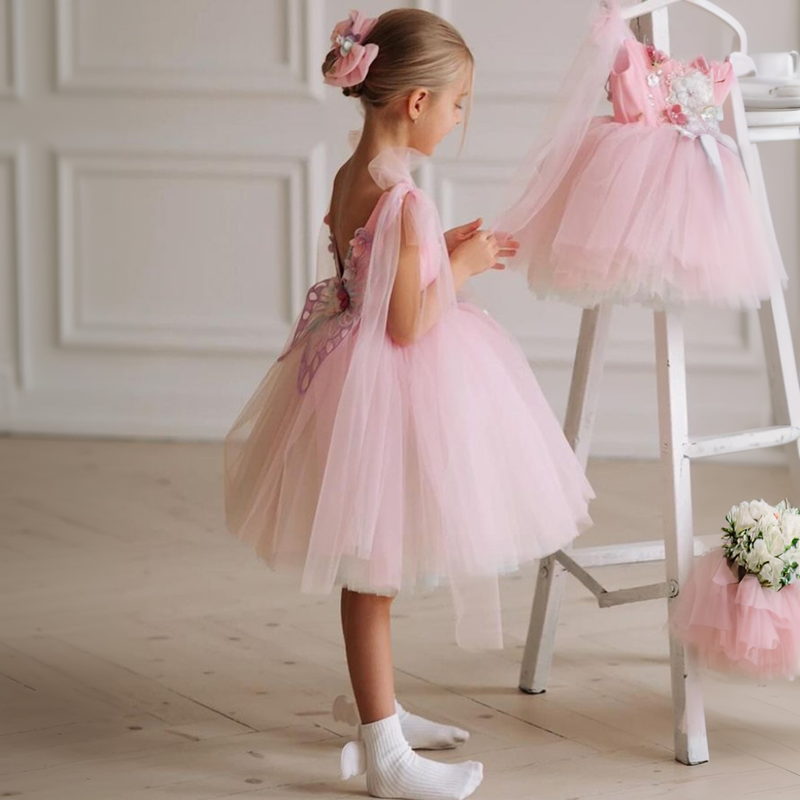 Mesh Embroidery Sleeveless Short Dresses - image 3