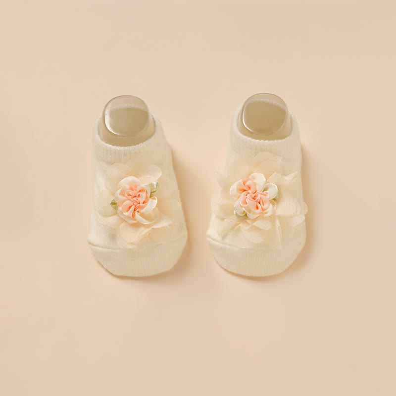Floral Rosette Headband And Socks - image 3