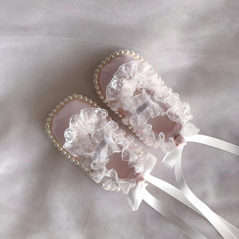 Solid With Pearls Hat And Shoes - image 8