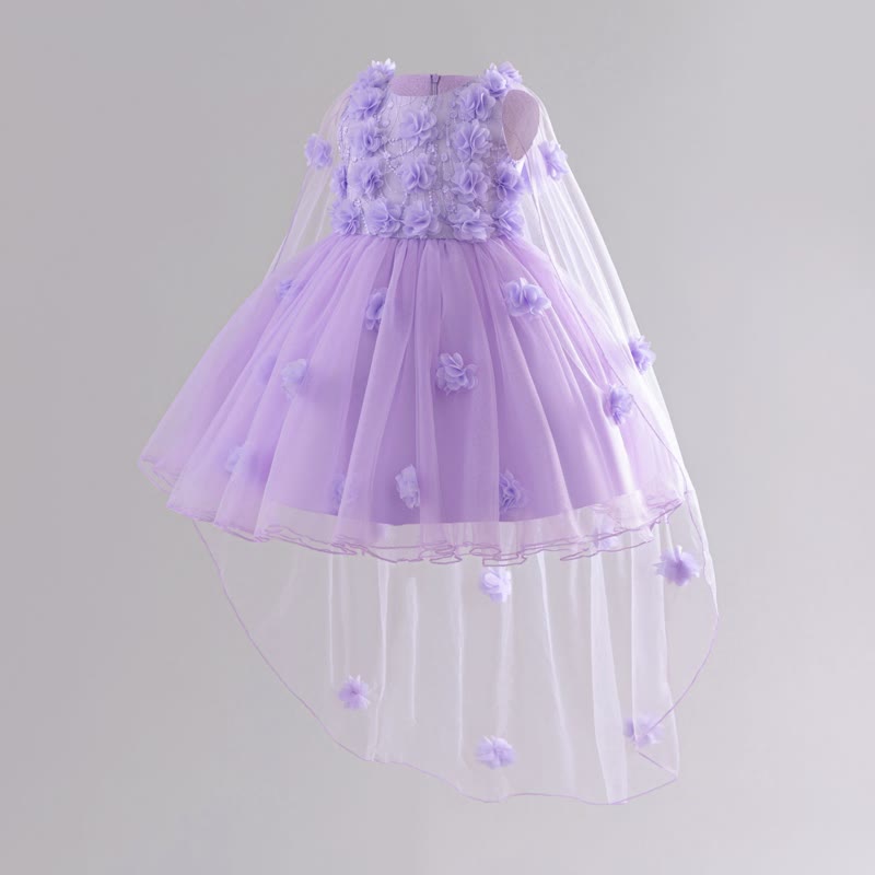 Mesh Rosette Sleeveless Midi Dresses - image 9