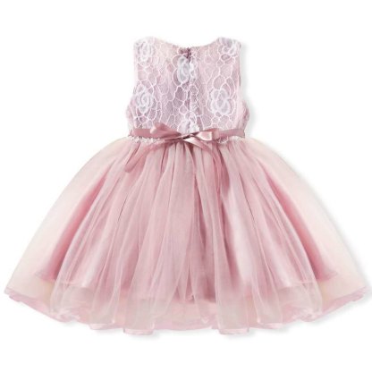 Mesh Rosette Sleeveless Midi Dresses - image 6