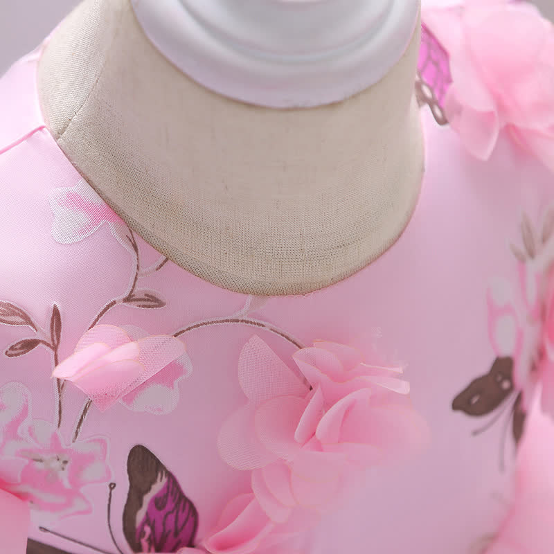 Mesh Rosette Sleeveless Midi Dresses - image 3