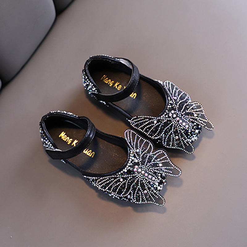 Solid Rhinestones Round Toe Mary Janes - image 2