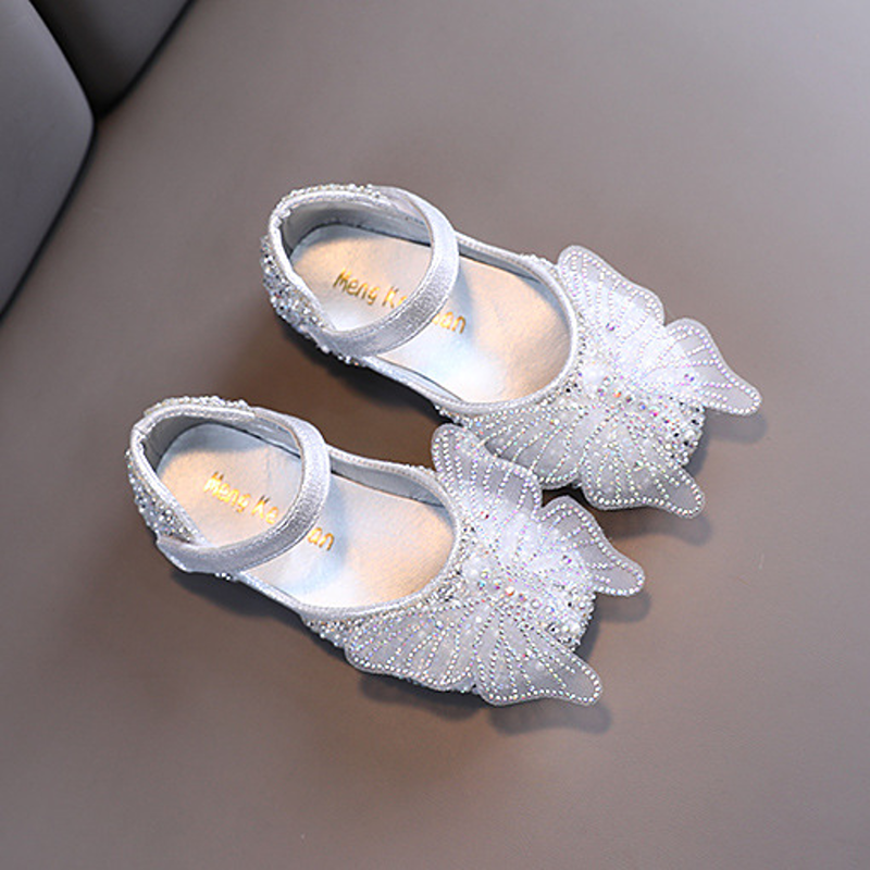 Solid Rhinestones Round Toe Mary Janes - image 8
