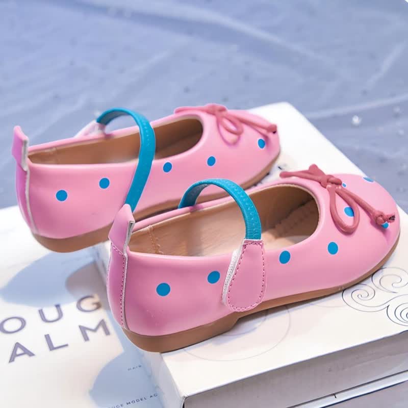 Polka Dots Bow Round Toe Mary Janes - image 6