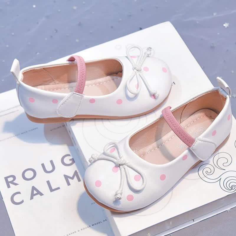 Polka Dots Bow Round Toe Mary Janes - image 12