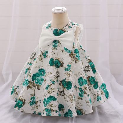 Chemical Fiber Blend Bow Sleeveless Short Dresses - image 18