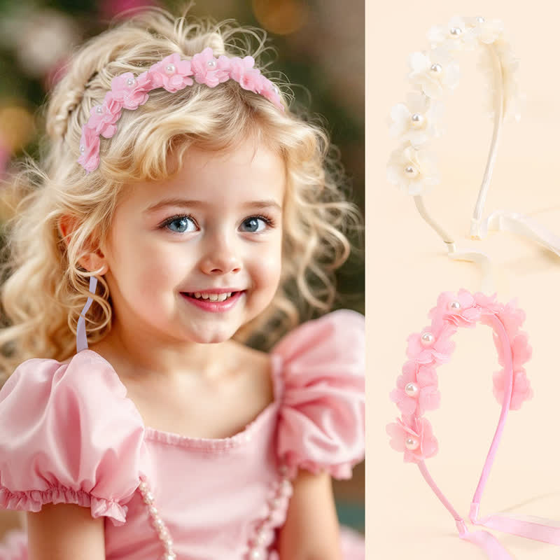 Solid Rosette Hairband - image 2