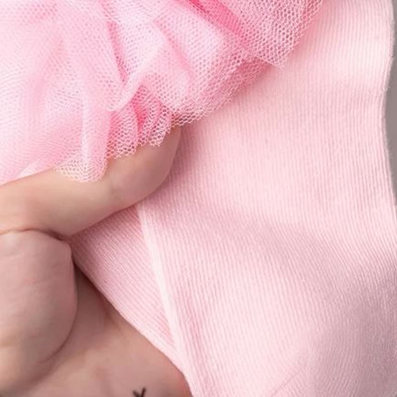 Solid Rosette Socks - image 4