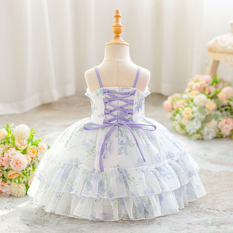 Voile Bow Sleeveless 
Short Dresses - image 3