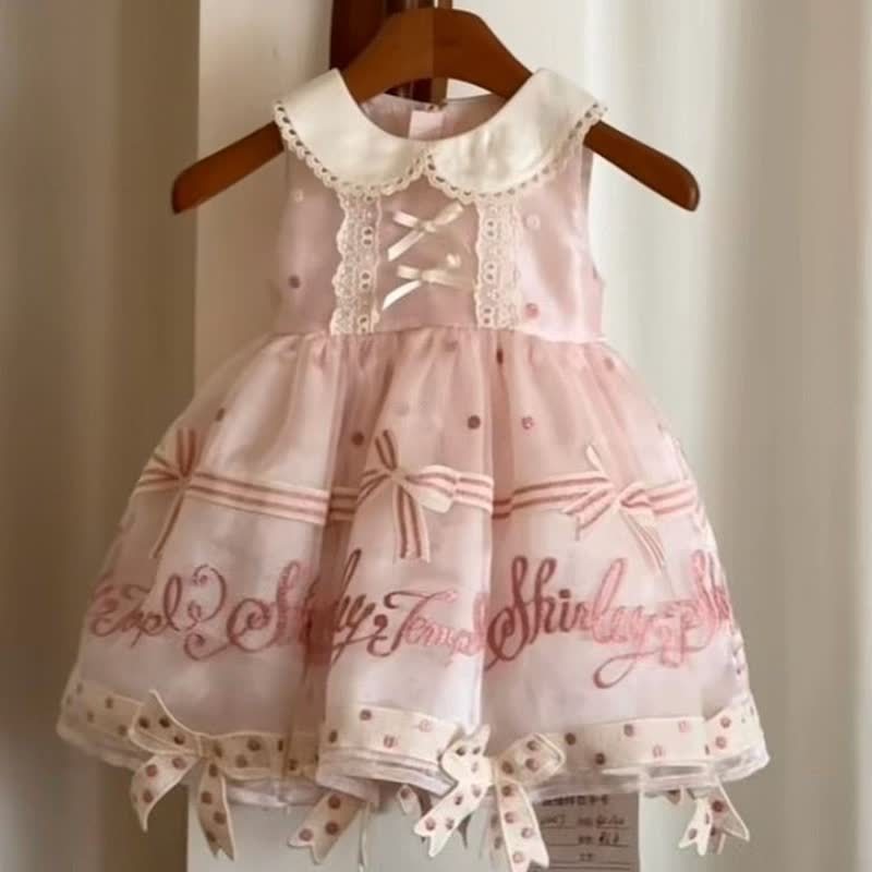 Organza Bow Short Sleeve Midi Dresses - image 7