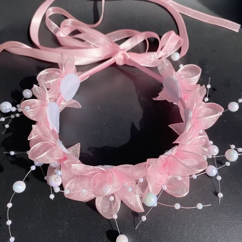 Solid Rosette Headband - image 5