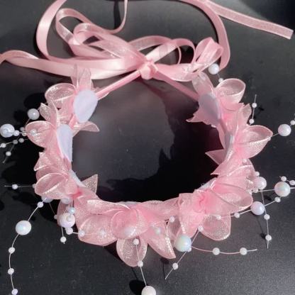 Solid Rosette Headband - image 5