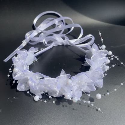 Solid Rosette Headband - image 7