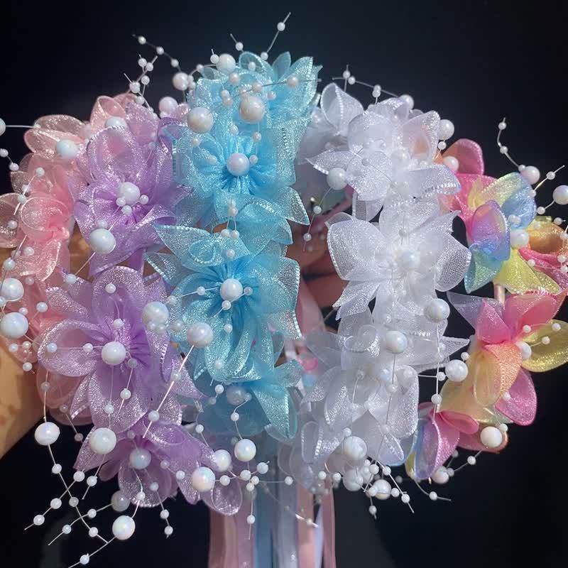 Solid Rosette Headband - image 12