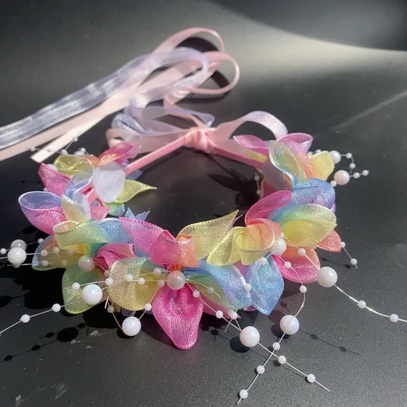 Solid Rosette Headband - image 11